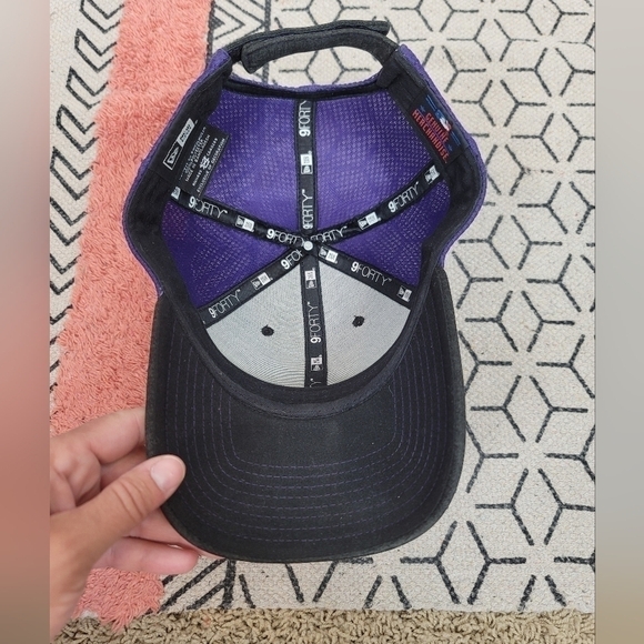COLORADO ROCKIED GRAY BILL PURPLW MESH HAT W ADJUSTABLE CLOSURE, OSFM - Picture 8 of 10
